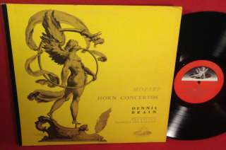 DENNIS BRAIN Mozart Horn Concertos ANGEL 35092 MONO LP  