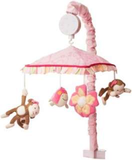 Kids Line sweet Monkey Musical Mobile Baby Crib  