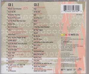 BRAVO HITS 21 Doppel CD Sampler  