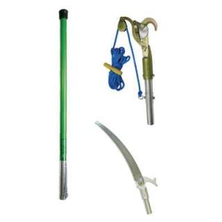  Landscaper Pruner & Pole Saw Tree Trimming Package with 8 Ft. Pole 