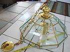 24 Glass chandelier round Light Fixture
