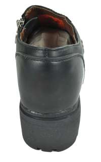 HARLEY DAVIDSON Siren Black Leather Casual Dress Shoes Women Size 