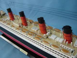 Mauretania Limited 40 Model Cruise Liner Wooden Ship  