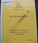 British .303 Lewis Machine Gun Collector Book 48 pgs