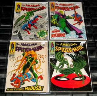 Marvel Silver Age Comic Collection Lot Amazing Spider Man Fantastic 