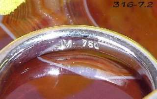 750 Gold Edeltopas Ring LKM Schmuckgalerie  316 7.2  