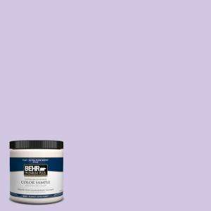 BEHR Premium Plus 8 oz. Light Mulberry Interior/Exterior Paint Tester 