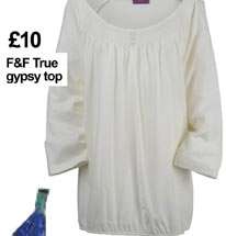 True gypsy top £10