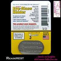 PERSONAL EYEGLASS HOLDER by ReadeRest Never lose your glasses again 