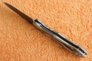 Enlan New 9Cr13MoV Stainless Steel Blade Locking Liner Folding Knife 