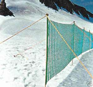 Schneefangzaun   50 m   Schneefangnetz Schnee Netz Zaun  