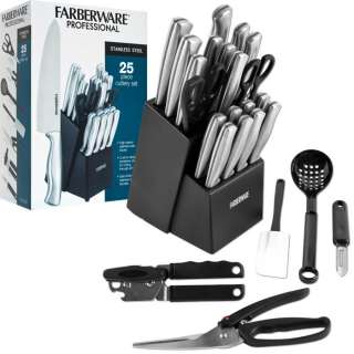 Farberware Professional Stainless Steel Cutlery Set 25  