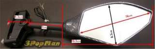   Signal Carbon Motorcycle Mirror for Hyosung GT 125 250 650 R S  