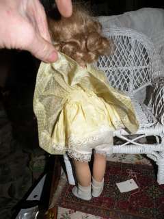 old A/O 16 antique Doll jointed 5 pscposition marked great outfit 