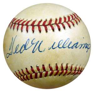 Ted Williams Autographed Signed AL Baseball PSA/DNA #P00411  