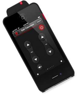 zero1.tv VooMote Zapper Universal Remote for iPhones, iPods & iPads 