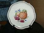 schumann arzberg reticulated plate fruit vintage expedited shipping 
