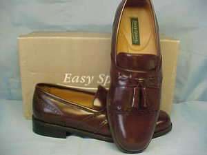 EASY SPIRIT Mens Shoes BROWN LEATHER KILTIE LOAFER 10M  