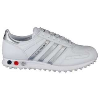 Adidas L. A. Trainer Leder white silver  Schuhe 