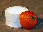 silicone rubber mold orange 2 5 diameter marzipan expedited shipping