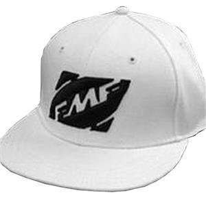  FMF Apparel Angler Hat   Small/Medium/White: Automotive