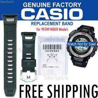Casio Watch Band PAW 1500, PAW 1500 1, PAW 1500 1VJ 840596074432 