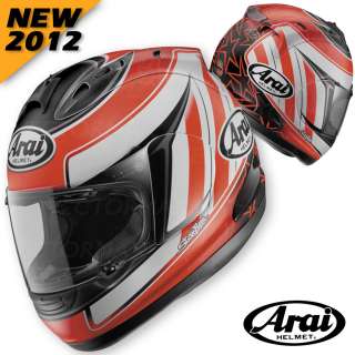 ARAI Corsair V Graphics Nicky 3 Stars Matte Street Helmet Matte Sil 
