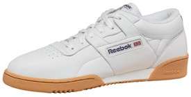 Reebok Mens Workout Low Trainers White/Gum  