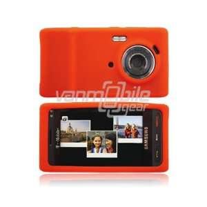  Red Soft Silicone Cover for Samsung Memoir T929 (T Mobile 