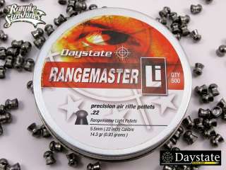 22 Daystate Rangemaster Li Air Rifle Pellets  