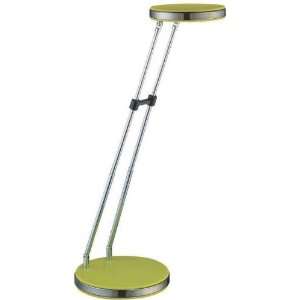 Neoka Collection 18 Light 16 Lime LED Desk Lamp with Telescopic Metal 