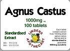 Agnus Castus 1000mg; 100 tablets; (vitex) ;** Multi Sav