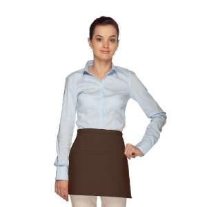 DayStar 140 Squared Waist Apron   Brown   Embroidery Available  