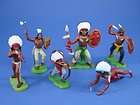 painted toy soldiers  