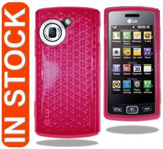 Hot Pink Hydro Silicone Gel Case LG GM360 Viewty Snap  