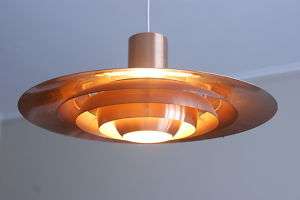   Preben Fabricius * Nordisk Solar Copper Lampe Design