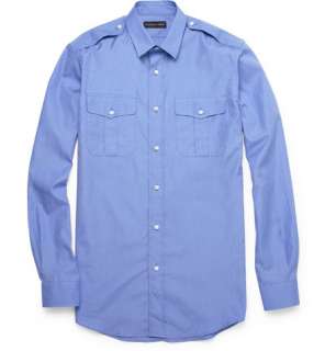 Ralph Lauren Black Label Military Style Cotton Shirt  MR PORTER