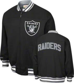 Oakland Raiders Mitchell & Ness Sideline Track Jacket 