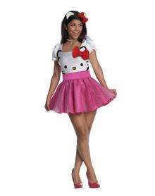 Secret Wishes Hello Kitty Adult Womens Costume