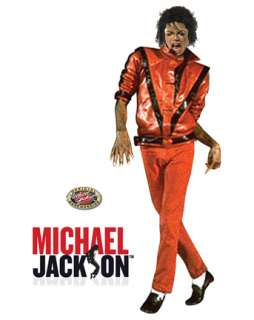 Michael Jackson Thriller Jacket Costume   Mens 80s Halloween Costumes