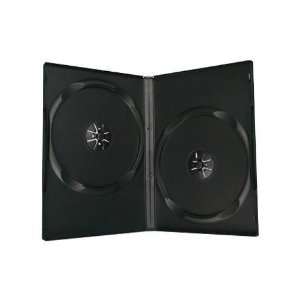 400 PREMIUM STANDARD Black Double DVD Cases (100% New 