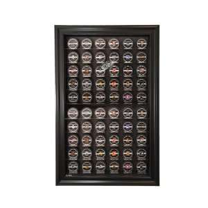  Detroit Red Wings 60 Hockey Puck Display Case, Cabinet 