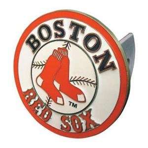 Boston Red Sox MLB Pewter Logo Trailer Hitch Cover  