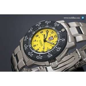    Steel Seal Dive Watch Yellow Dial Steel Bracelet