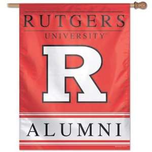 Rutgers University Scarlet Knights Vertical House Flag Banner  