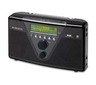 ROBERTS DuoLogic Portable DAB Digital Radio   Black  