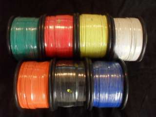 16 GAUGE WIRE AWG 7 COLORS 100 FT EACH PRIMARY REMOTE  