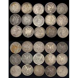  1879 1921 Deluxe Morgan Dollar Collection (21 coins 