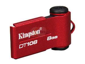 Newegg   Kingston DataTraveler 108 8GB USB 2.0 Flash Drive (Red 
