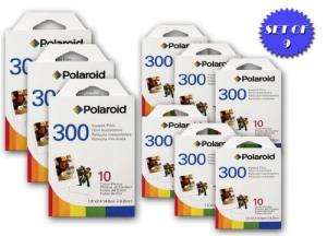 Pack Of Polaroid PIF 300 Instant Film for 300 Series Cameras  